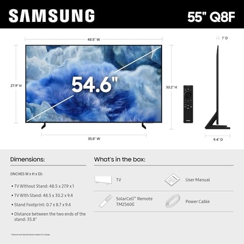 Samsung class qled - samsung, 55"