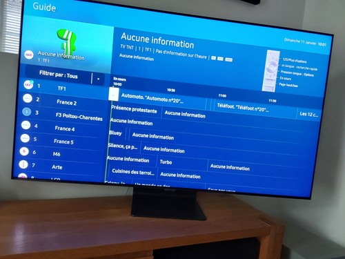 Télévision qled samsung - 4k,